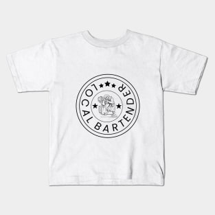 Support your Local Bartender Kids T-Shirt